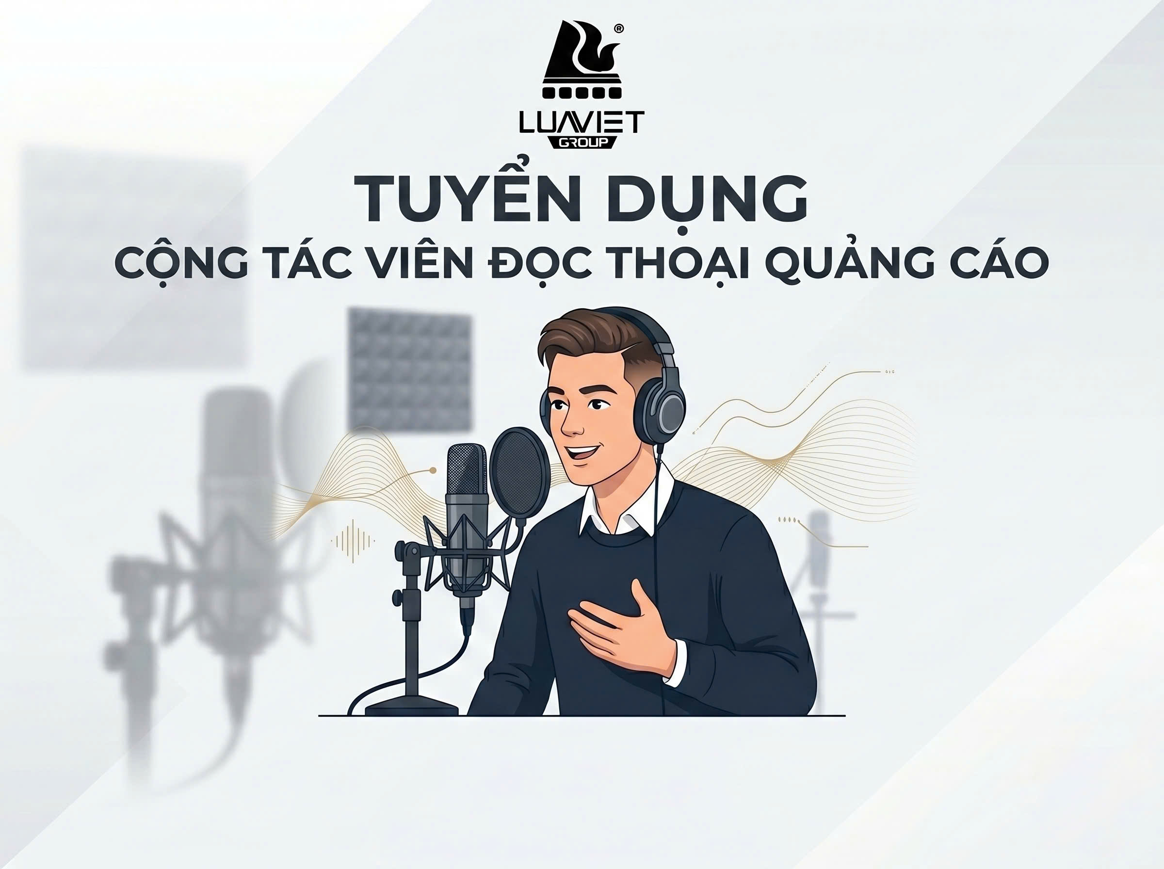 Tuyển cộng tác viên đọc lời thoại quảng cáo